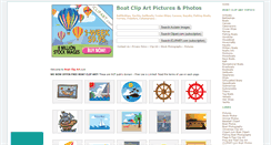 Desktop Screenshot of boatclipart.com